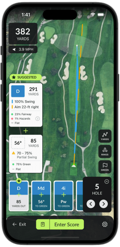 Swing100 Golf GPS App - Sneak Preview 8