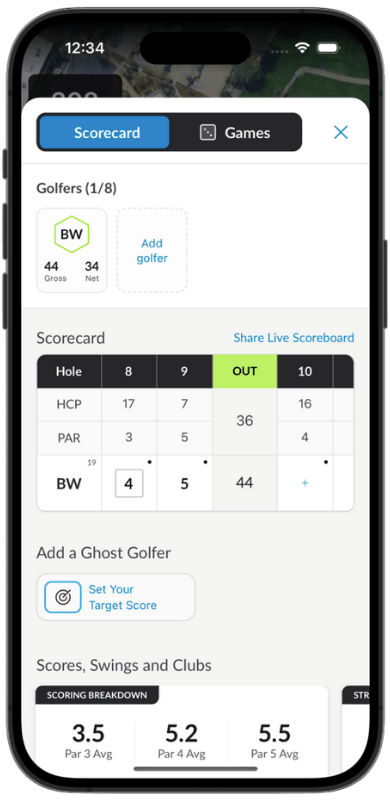 Swing100 Golf GPS App - Sneak Preview 11